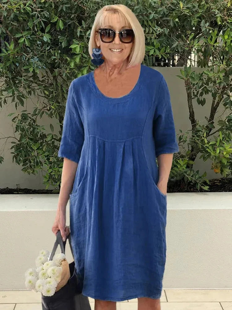 Lina™ | Loose Dress with Pockets