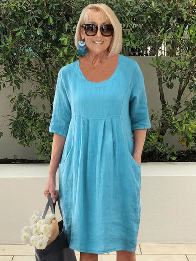 Lina™ | Loose Dress with Pockets