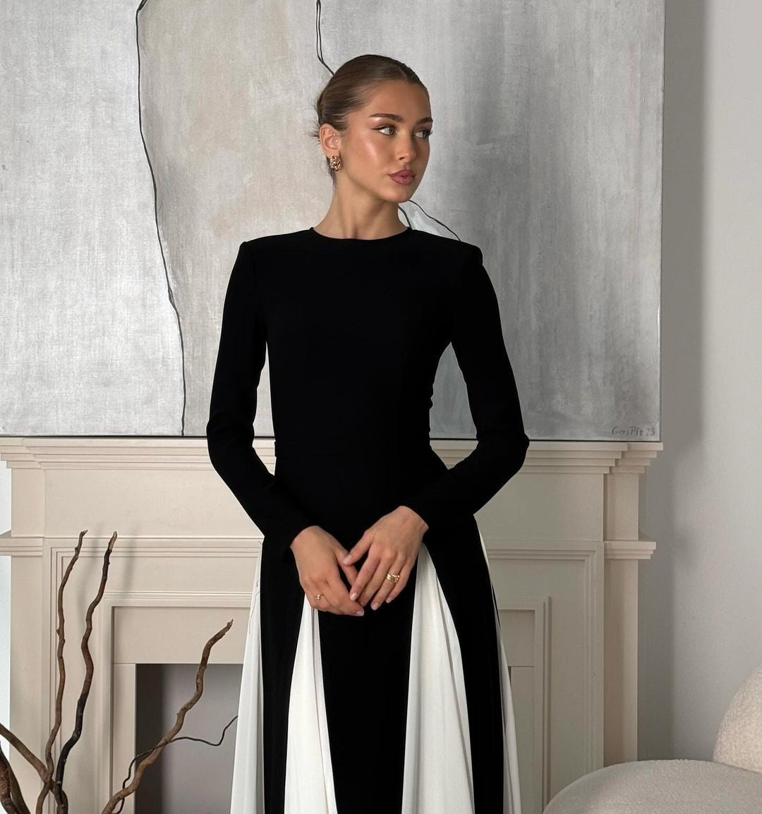Eliza -  Elegant Sling Dress