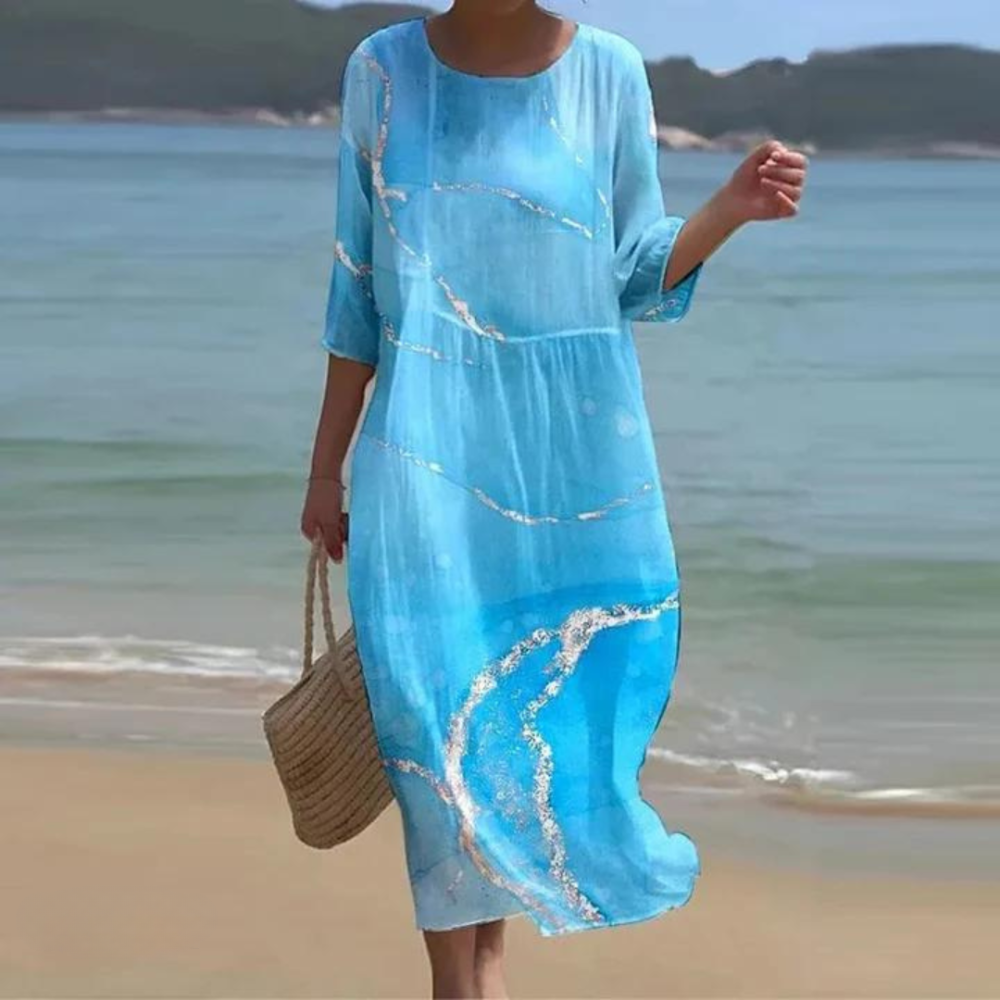 Melinda™ - Elegant Tummy Covering Dress