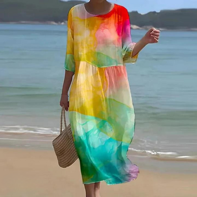 Melinda™ - Elegant Tummy Covering Dress