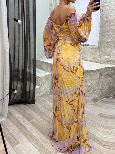 Gisselle - Sophisticated V-Neck Dress