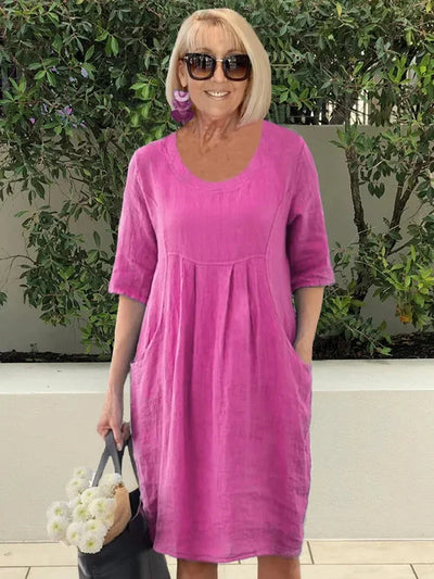 Lina™ | Loose Dress with Pockets