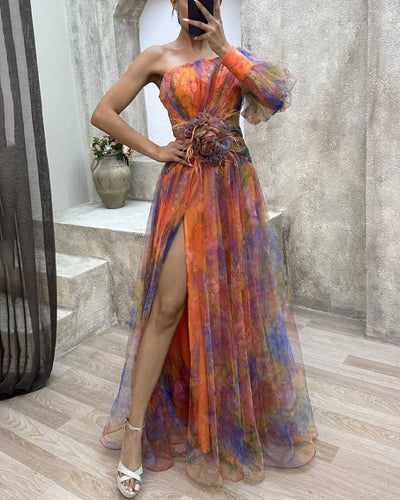 Cecelia - Sophisticated Split Dress
