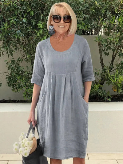 Lina™ | Loose Dress with Pockets