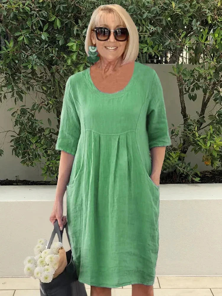 Lina™ | Loose Dress with Pockets